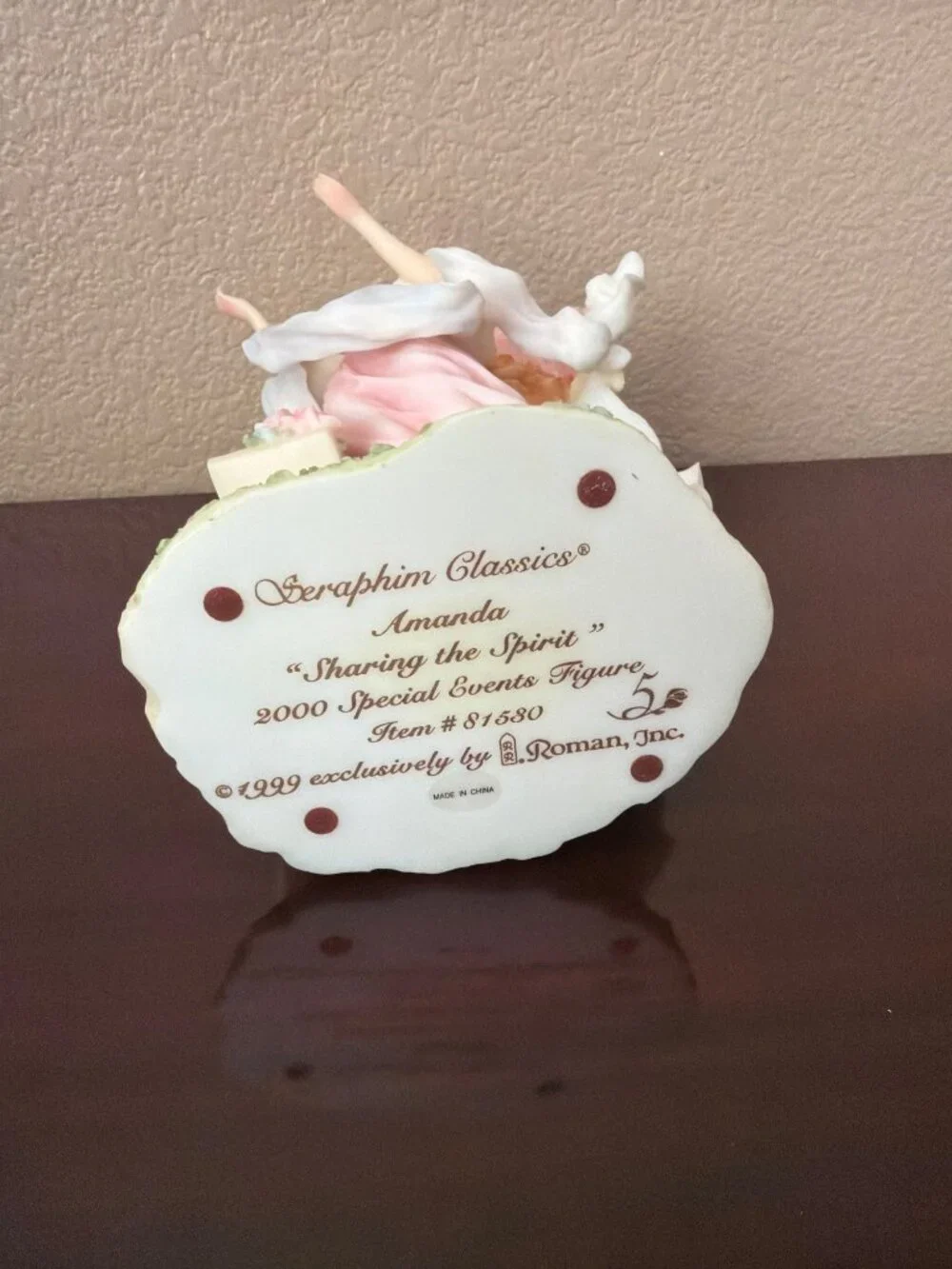 Seraphim Classics Amanda Sharing the Spirit Special Events Figurine NEW